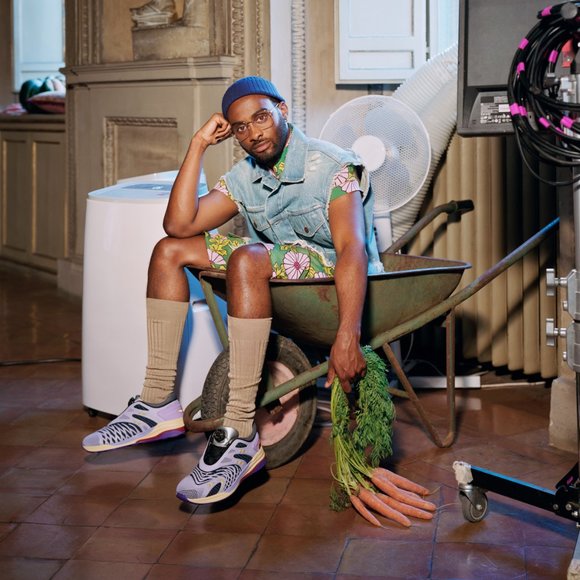 GUCCI SNEAKERS MENS ULTRAPACE R LEATHER SHOES w DOUBLE G LOGO sz 7G 7.5 US - Picture 3 of 16